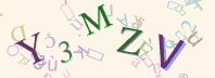 This is a captcha-picture. It is used to prevent mass-access by robots. (see: www.captcha.net)